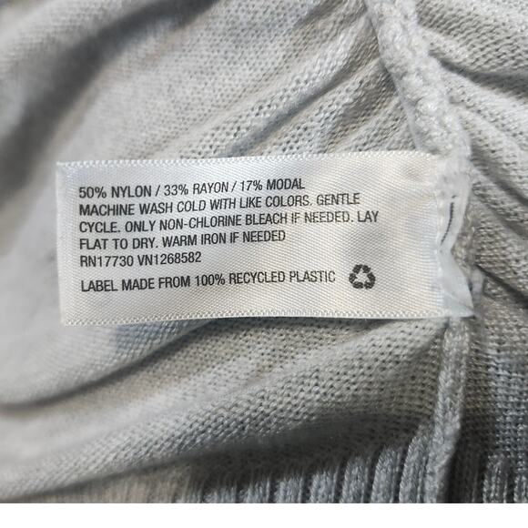 Isabel Maternity Soft Knit Sweater 2 Hearts Baby & Mama Grey Size Women's XXL - Picture 8 of 8